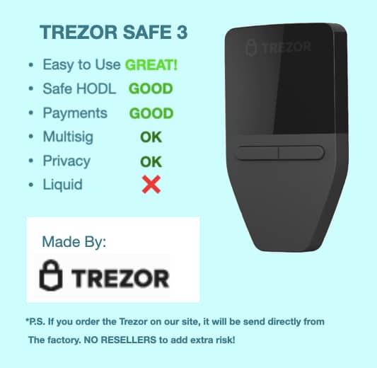trezor safe 3